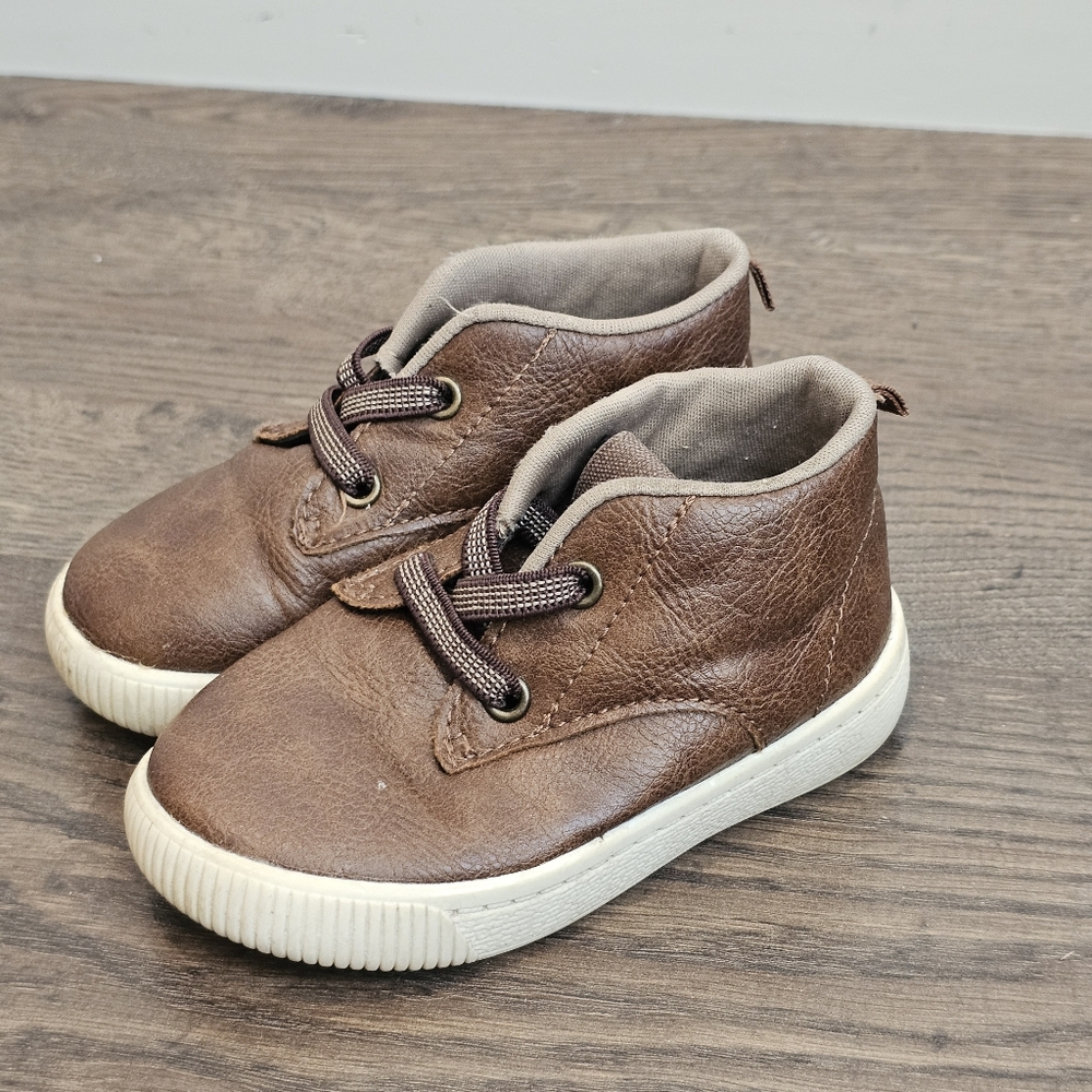 Carter's Brown Shoes Sz 6 - Picture 2 of 5